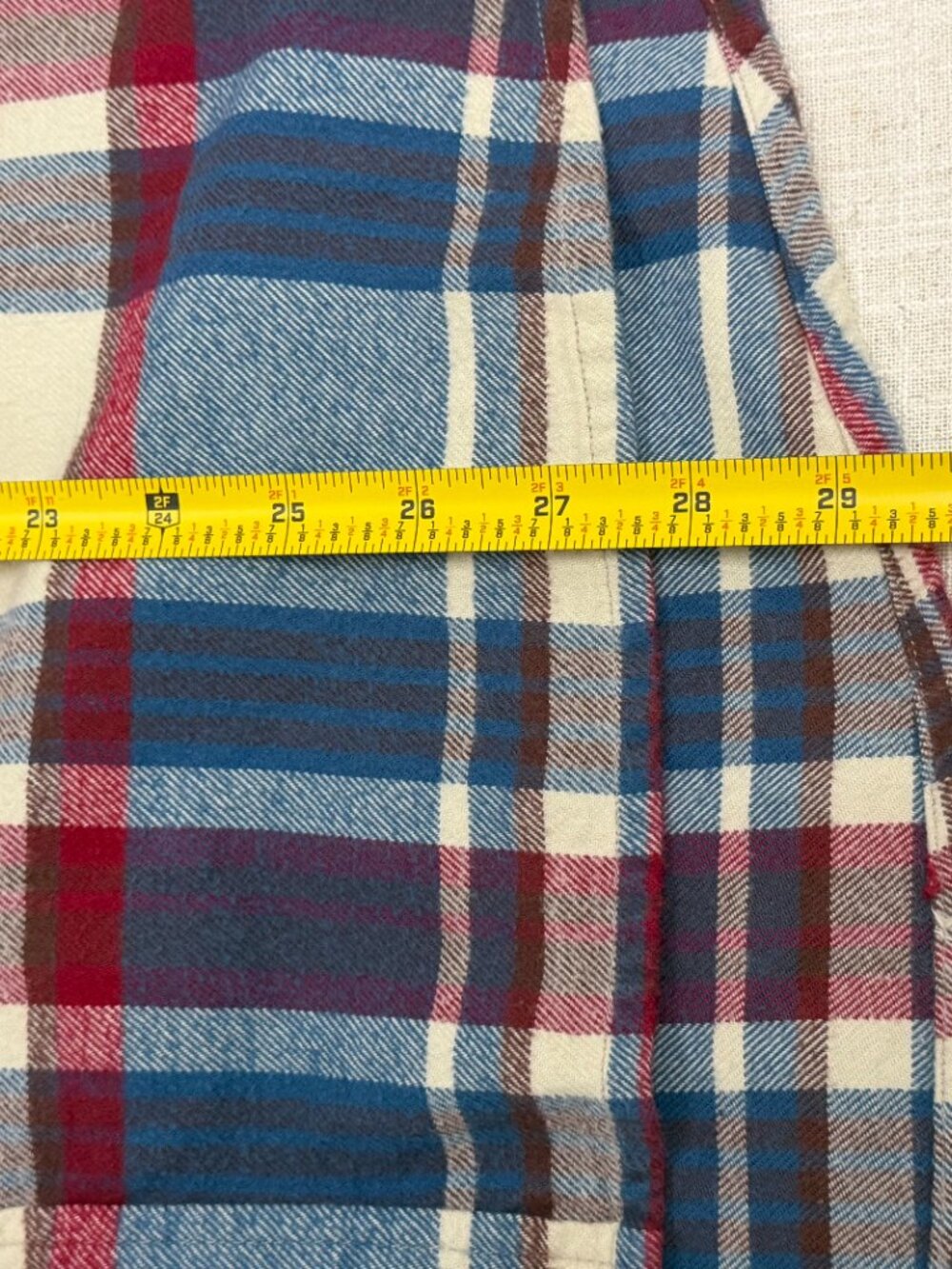CQR Men’s Plaid Flannel Button Front Shirt XL - Picture 4 of 6